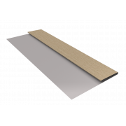 Планка стартовая БХ new 0,45 Print Elite Milky Wood TwinColor (3м)