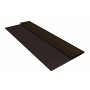 Планка стартовая БХ new 0,45 Print Elite Coffee Wood TwinColor (2м)