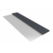 Планка стартовая БХ new 0,5 Satin Matt RAL 7024 мокрый асфальт (2м)