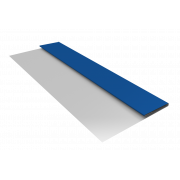 Планка стартовая БХ new 0,5 Satin с пленкой RAL 5005 сигнальный синий (2м)