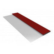 Планка стартовая БХ new 0,5 Satin с пленкой RAL 3011 коричнево-красный (3м)