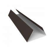 Планка стыковочная составная нижняя 0,5 Drap TX RR 32 темно-коричневый (2м)