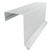 Планка торцевая кровельная фальц 65х97 0,45 Zn (2м)