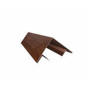 Планка угла внешнего составная верхняя 0,4 Print Premium Cherry Wood Fresh TwinColor (3м)