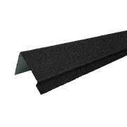 ТЕХНОНИКОЛЬ HAUBERK наличник оконный металлический LUX, черный