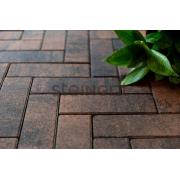 Плитка тротуарная Steingot Паркет 240х80х60мм Tiger частичный прокрас