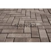 Плитка тротуарная Steingot Паркет 240х80х60мм Cliff частичный прокрас