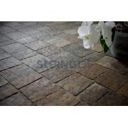 Плитка тротуарная Steingot Colormix Гранито высота 60мм Stein Bronze частичный прокрас
