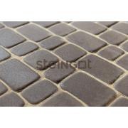 Плитка тротуарная Steingot Моноцвет Классика высота 60мм темно-коричневый полный прокрас