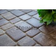 Плитка тротуарная Steingot Colormix Классика высота 60мм Stein Brown частичный прокрас