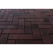 Плитка тротуарная Steingot Colormix Паркет 240х80х60мм Эмбер частичный прокрас