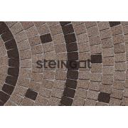 Плитка тротуарная Steingot Granit Premium Классика арко высота 60мм Bruno частичный прокрас