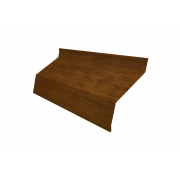 Ламель жалюзи Milan new gofr 0,45 Print Elite с пленкой Golden Wood TwinColor