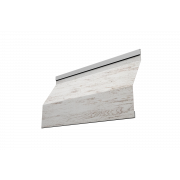 Ламель жалюзи Milan Slim 0,45 Print Elite с пленкой Snow Wood TwinColor