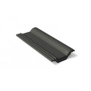 Половинчатая черепица Braas Франкфурсткая черный