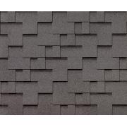 RoofShield черепица Премиум Модерн (3м2) Серый с оттенением
