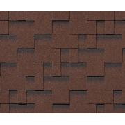 RoofShield черепица Премиум Модерн (3м2) Каштан
