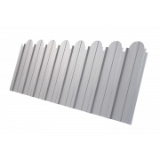 Профнастил C10A фигурный 0,45 Print Elite с пленкой Milky Wood TwinColor