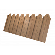 Профнастил C10A фигурный 0,45 Print Premium с пленкой Pine Wood Fresh