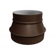 Переходник Ø 160/200 мм оцинкованный RAL 8017