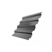 Профнастил HC44R 0,5 Satin RAL 9006бело-алюминиевый