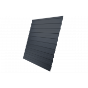 Профнастил C8A 0,45 Drap TwinColor RAL 7024 мокрый асфальт