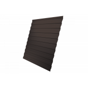 Профнастил C8A 0,4 PE-Double RR 32 темно-коричневый