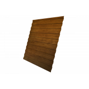 Профнастил C8A 0,45 Print Elite Golden Wood TwinColor