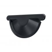 Заглушка торцевая универсальная Optima 150мм RAL 7024