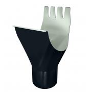 Воронка Optima 125/90мм RAL 7024 мокрый асфальт