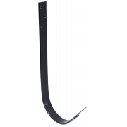 Крюк длинный Grand Line 150 мм RAL 7024 мокрый асфальт