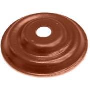 Накладка декоративная кронштейна трубы Grand Line на кирпич RAL 8004