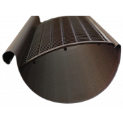 Решетка желоба защитная RAL 8017 шоколад (0,6м)