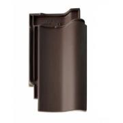 Рядовая черепица Braas Агат 14V антрацит