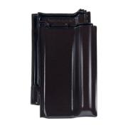 Рядовая черепица Braas Рубин 13V глубокий черный