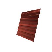 Профнастил C10A 0,5 Satin RAL 8004 терракота