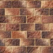 Рядовая плитка White Hills Торре Бьянка 445-40 c расшивкой 1,2 см