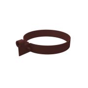 Хомут трубы Lite ПВХ Grand Line шоколадный (RAL 8017)