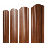 Штакетник Круглый фигурный 0,45 Print Elite Rowan TwinColor