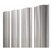 Штакетник Круглый с прямым резом 0,45 Print Elite Milky Wood TwinColor