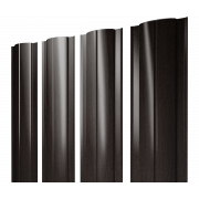 Штакетник Круглый с прямым резом 0,45 Print Elite Coffee Wood TwinColor