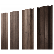 Штакетник М-образный В с прямым резом 0,45 Print Premium Almond Wood Fresh