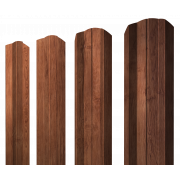 Штакетник М-образный А фигурный 0,45 Print Premium Rowan Fresh TwinColor