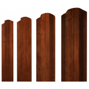 Штакетник М-образный В фигурный 0,45 Print Elite Rowan TwinColor