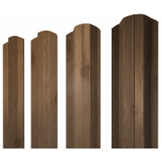 Штакетник М-образный B фигурный 0,45 Print Premium Pine Wood Fresh