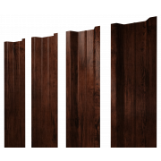 Штакетник П-образный В с прямым резом 0,45 Print Elite Cherry Wood TwinColor