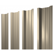 Штакетник П-образный В с прямым резом 0,5 Satin RAL 1015 светлая слоновая кость