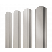 Штакетник Прямоугольный фигурный 0,45 Print Elite Milky Wood TwinColor