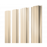 Штакетник Прямоугольный с прямым резом 0,45 PE RAL 1015 светлая слоновая кость