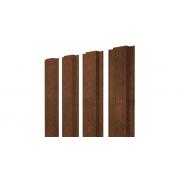 Штакетник Прямоугольный с прямым резом 0,45 Print-Double Elite Antique Wood